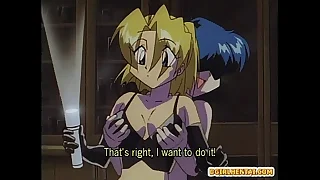 Bondage hentai hot sucking shemale dick